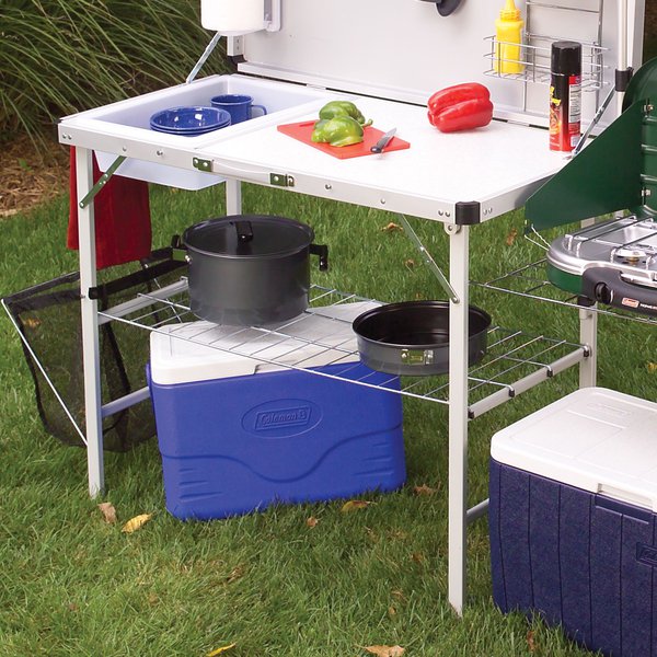 Coleman PackAway Deluxe Camp Kitchen with Sink Review