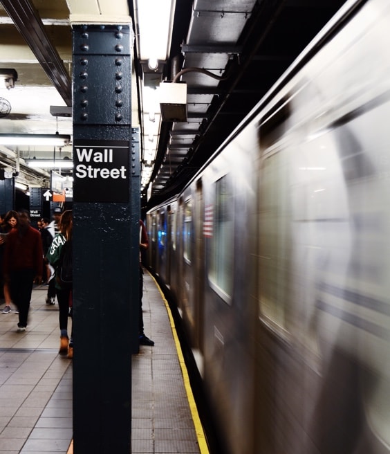 NYC Subway Wall Street