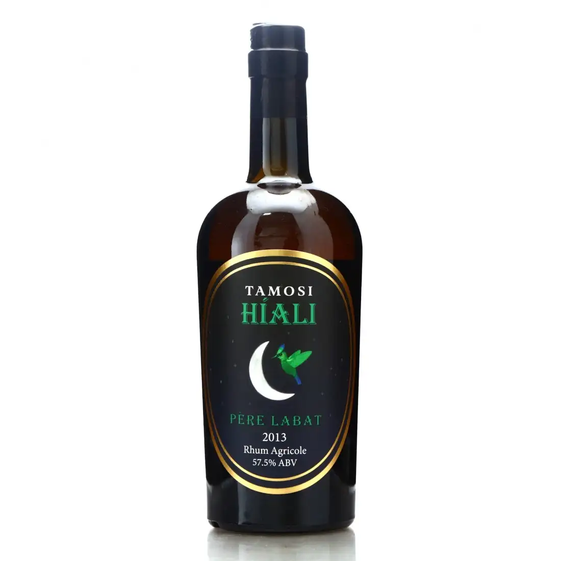 Image of the front of the bottle of the rum Tamosi Père Labat (Hiali)