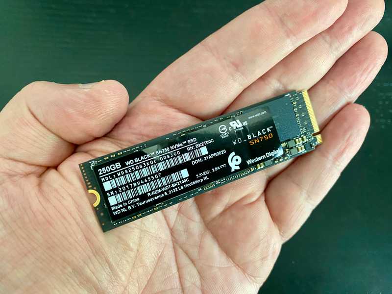 Three Weeks In A 68 PC Storage Upgrade SATA SSD Vs M 2 NVMe Drives 