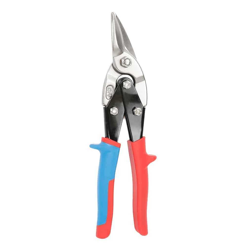 10 In. Cr-Mo Aviation Tin Snip (250mm), Left