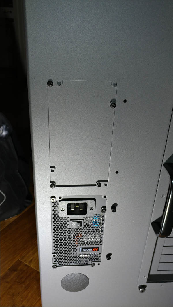 PSU Cover Installed