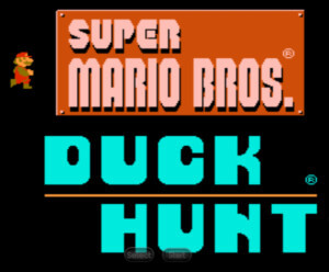 Super Mario Bros. and Duck Hunt Start Screen
