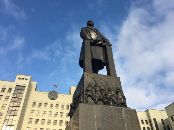 Lenin Square and Lenin Statue