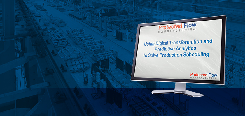 Using Digital Transformation and Predictive Analytics to Solve Production Scheduling