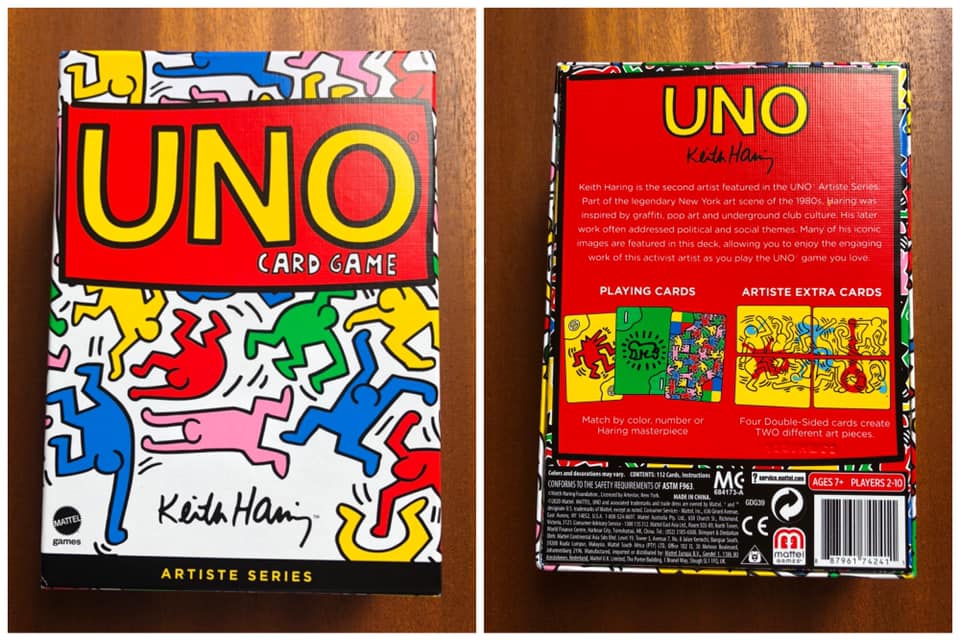 Keith Haring Uno Card Game