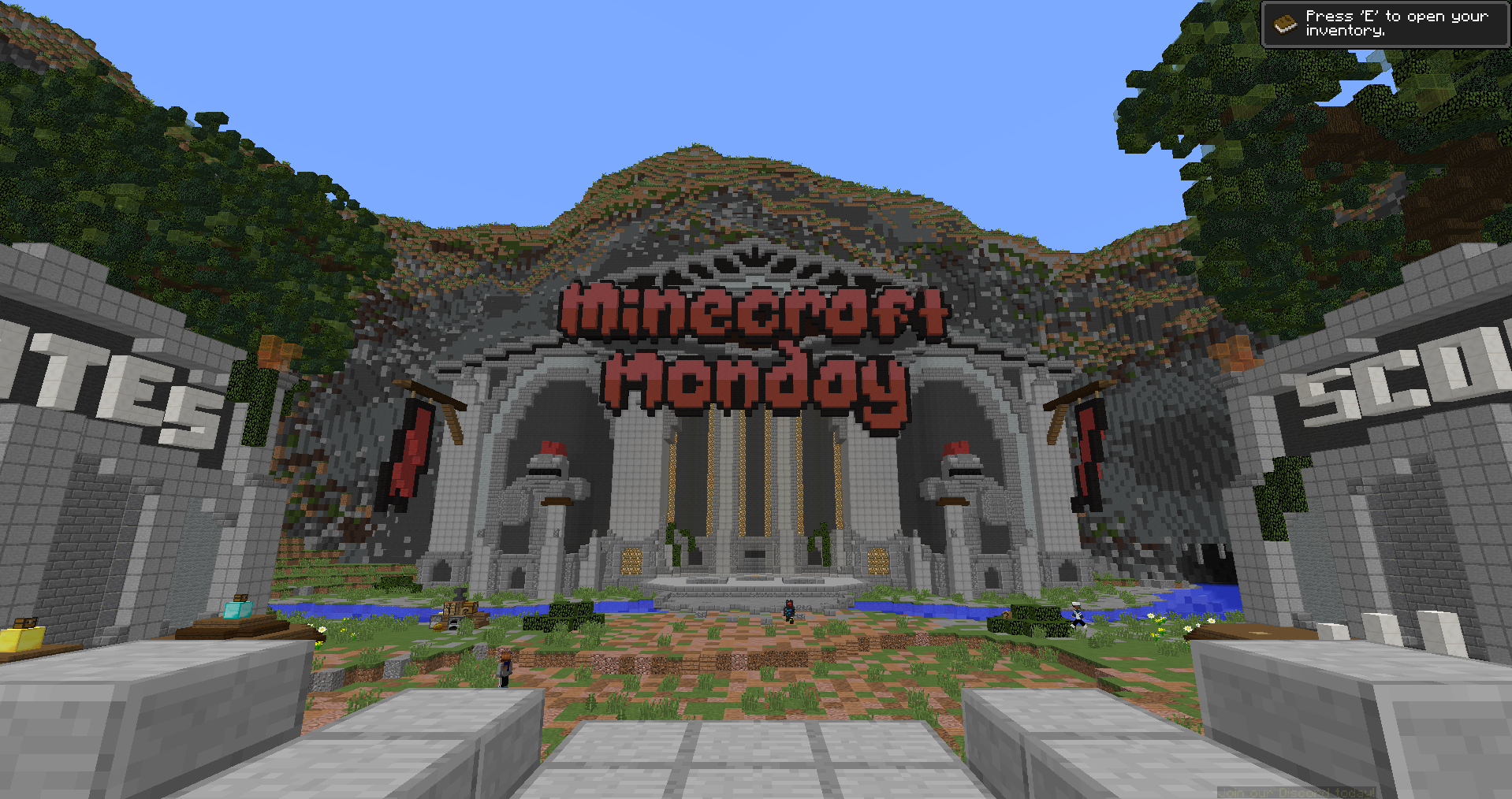 Minecraft Monday Lobby Image