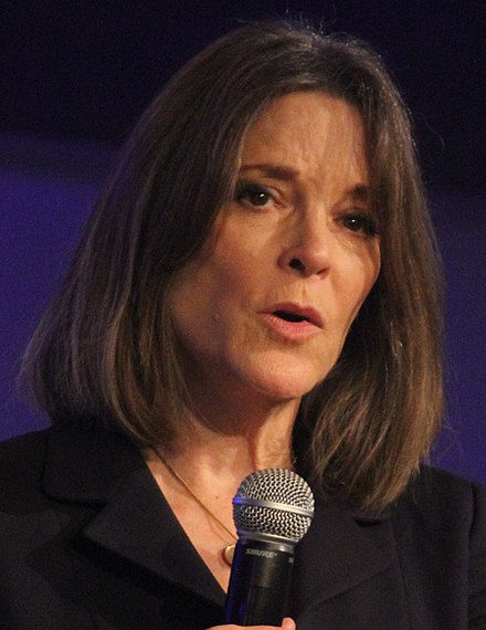 A photo of Marianne Williamson