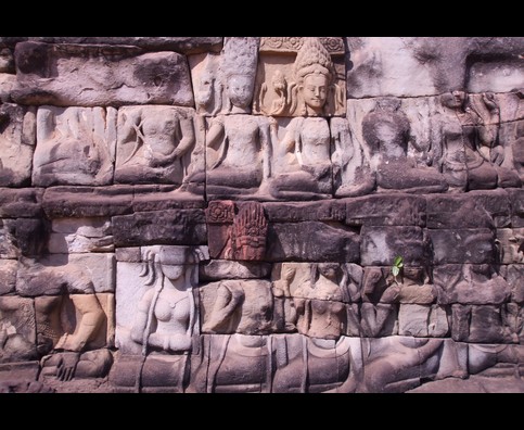 Cambodia Angkor Walls 25