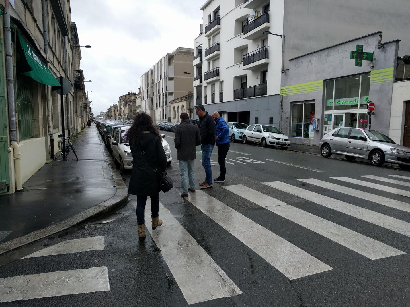 Investigating the future location of a bike rack on request of inhabitants