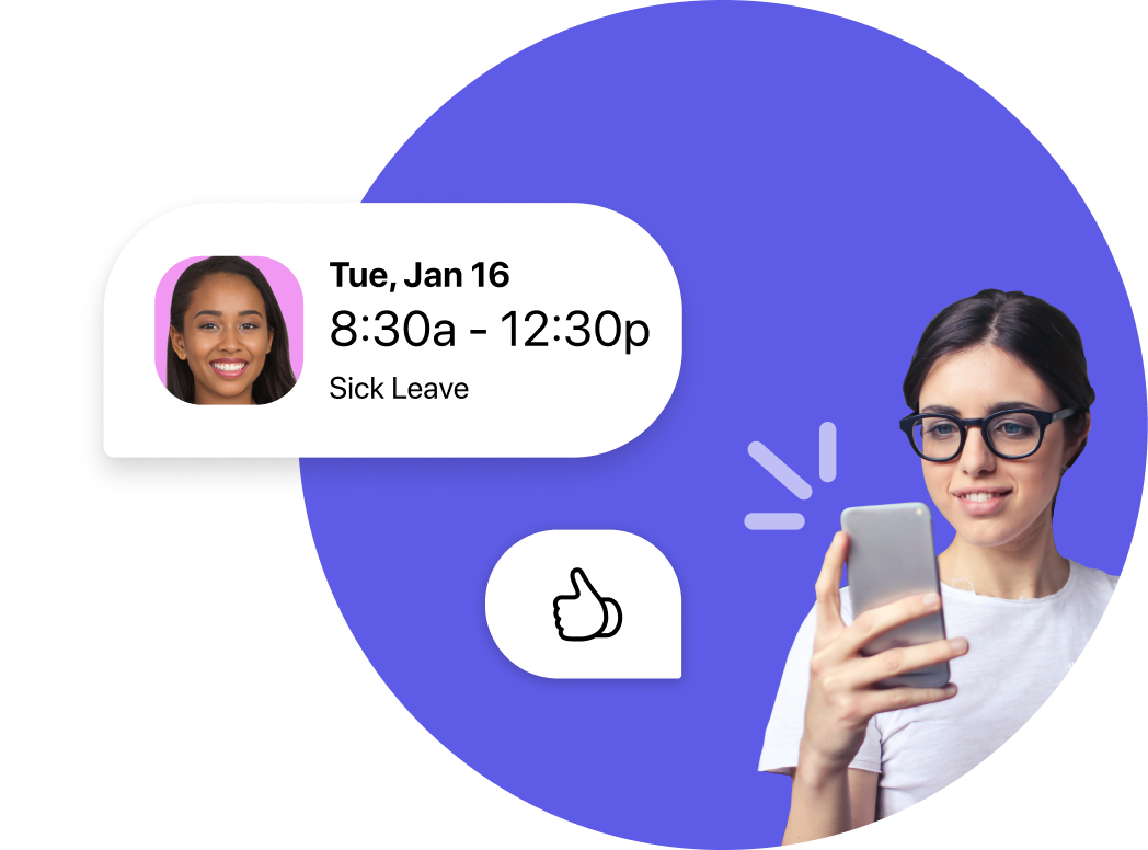 Streamline approval process on the mobile app