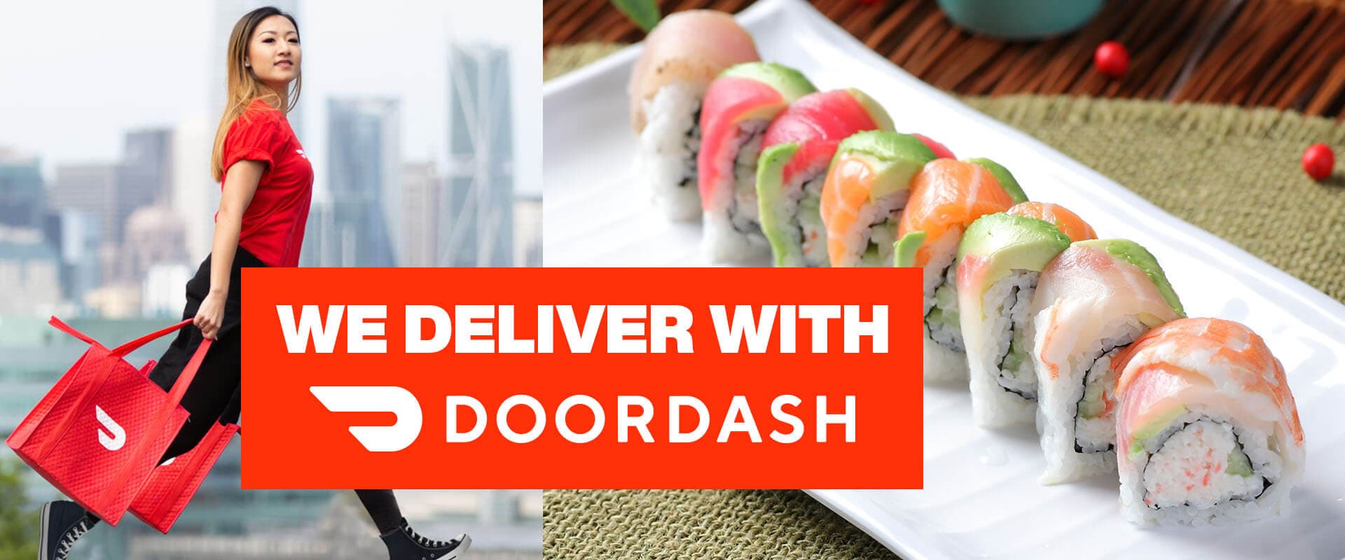 Get online delivery with DoorDash