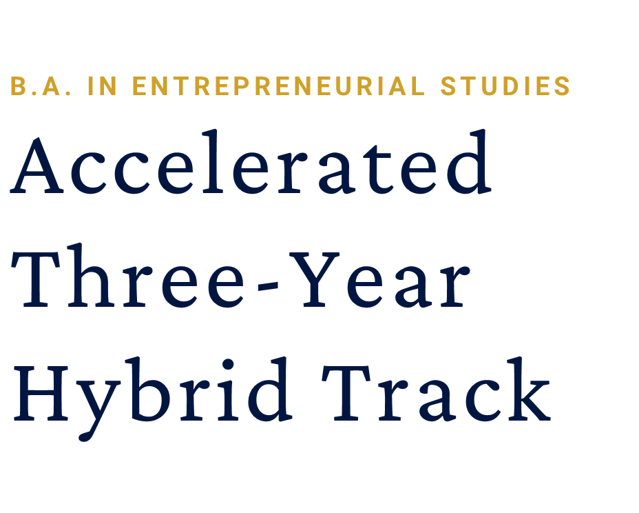 Accelerated 3-Year Hybrid Track