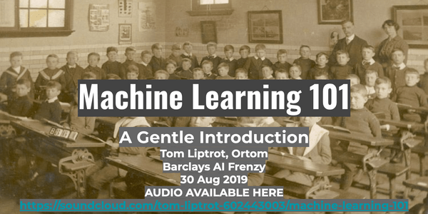 featured image thumbnail for post Machine Learning 101 Talk