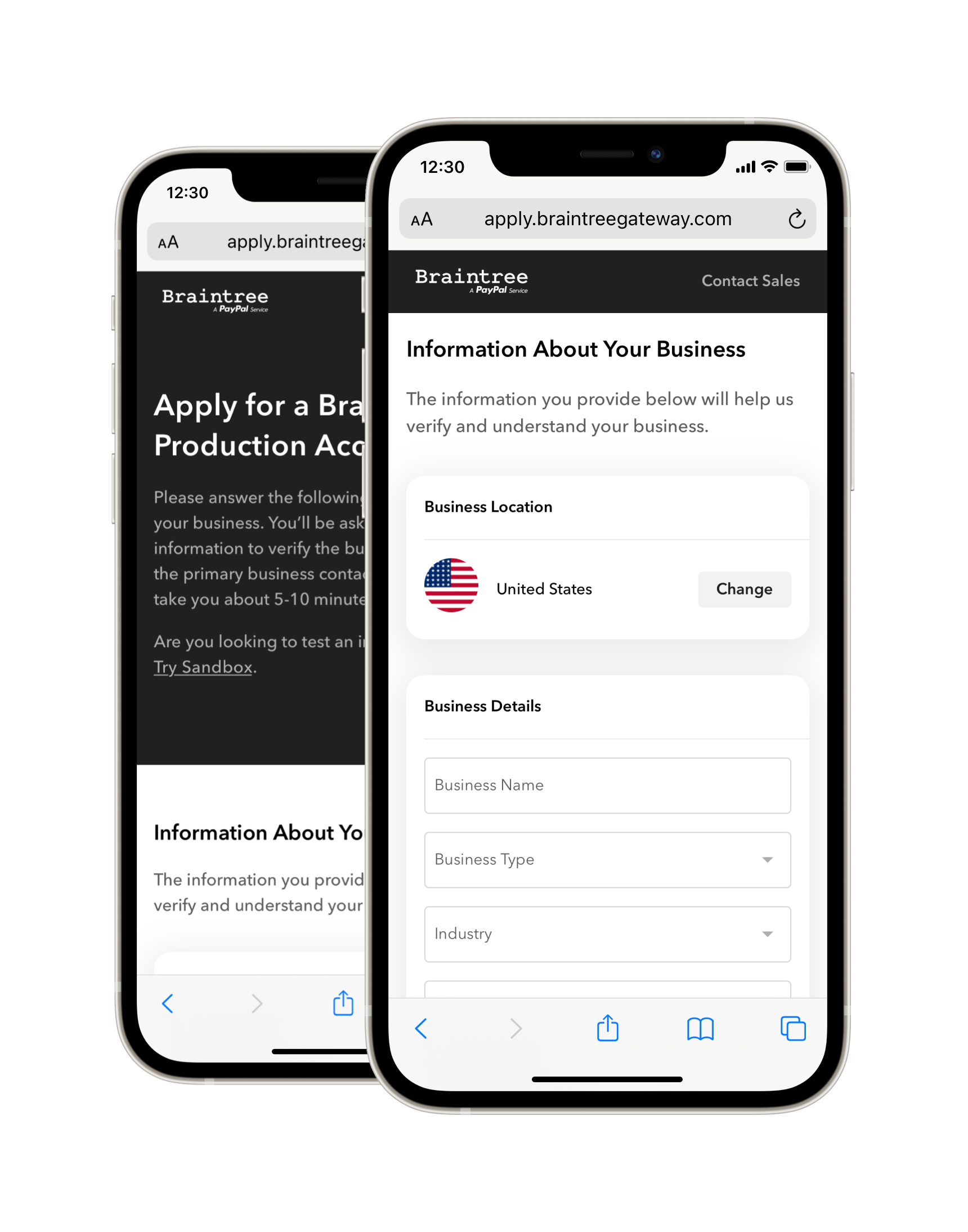 Braintree - Enterprise Date Collection - Supported Countries