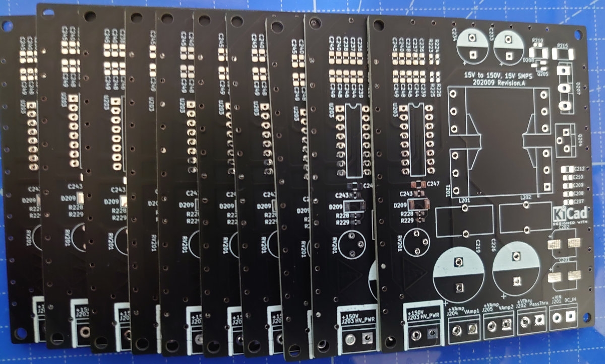 KiCadで設計した電源回路をJLCPCBに発注してPCBにした。 cover image