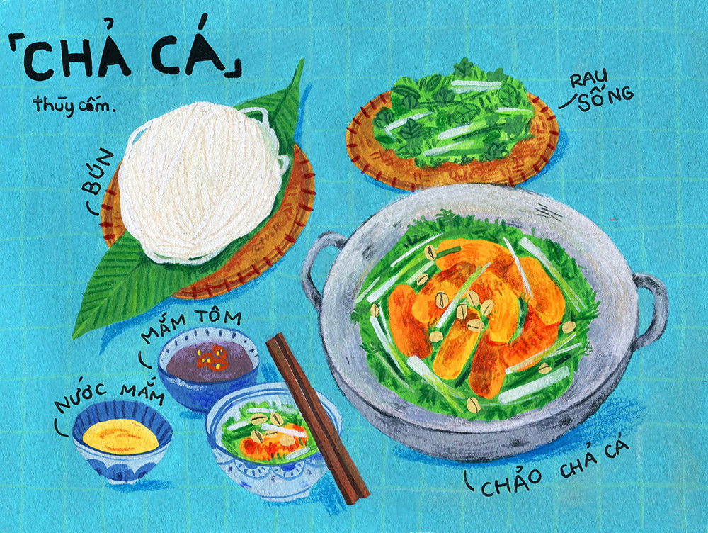 Some Vietnamese dishes which I miss dearly.