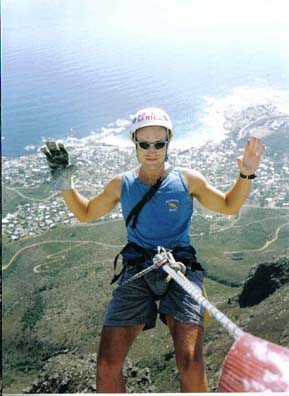 Cape Town abseiling 1