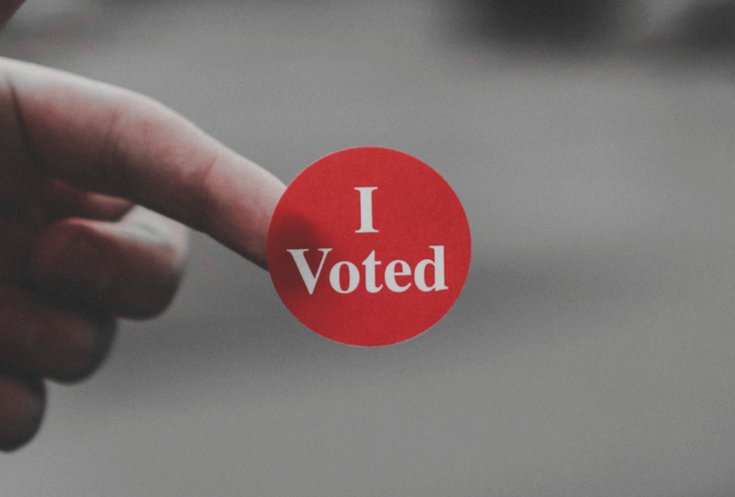 Photo "I voted" by Parker Johnson