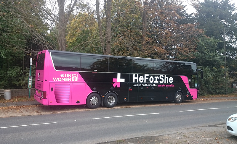 Bus for HeForShe