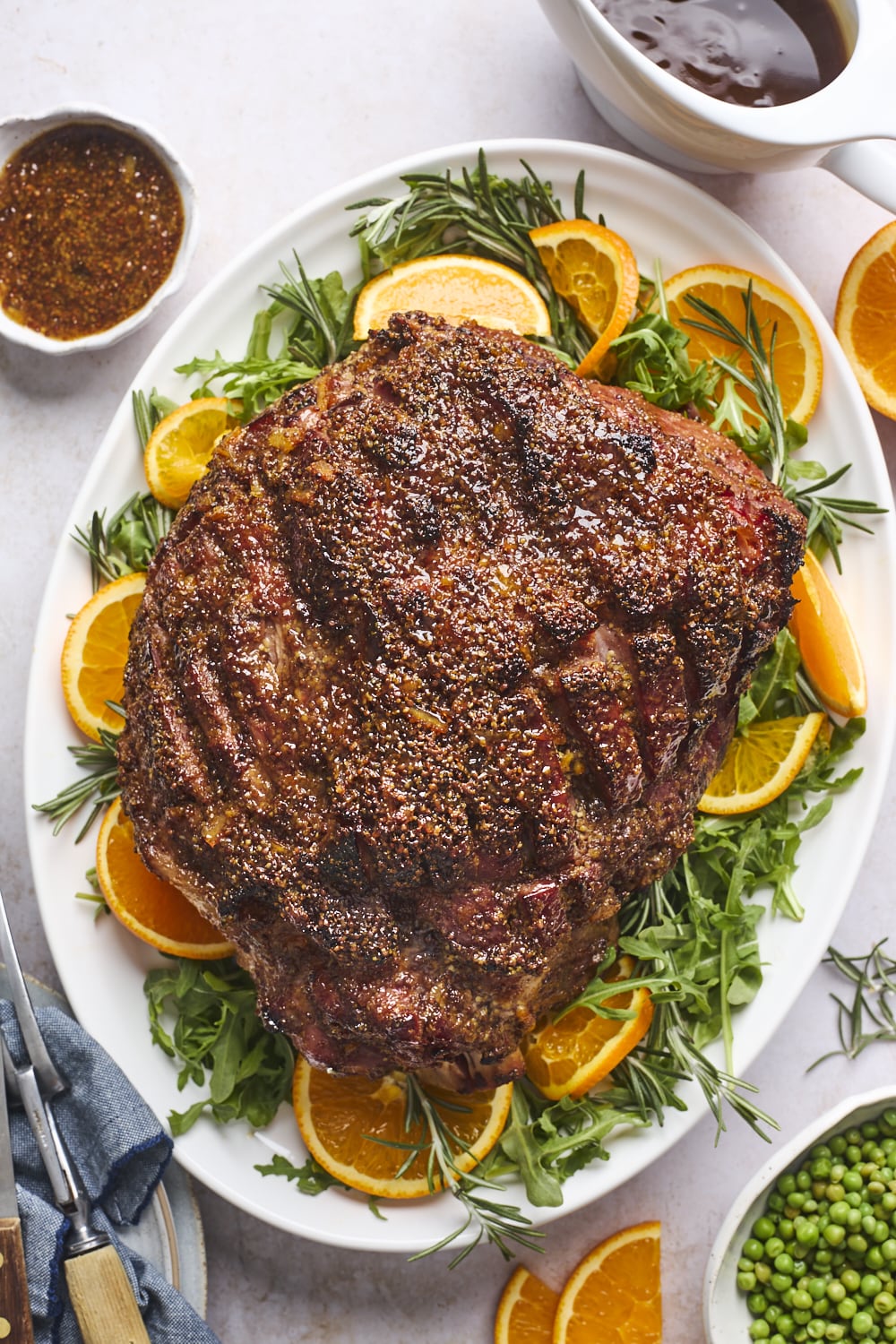 Marmalade Glazed Ham Olive & Mango