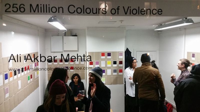 256 Million Colours of Violence, Exhibition