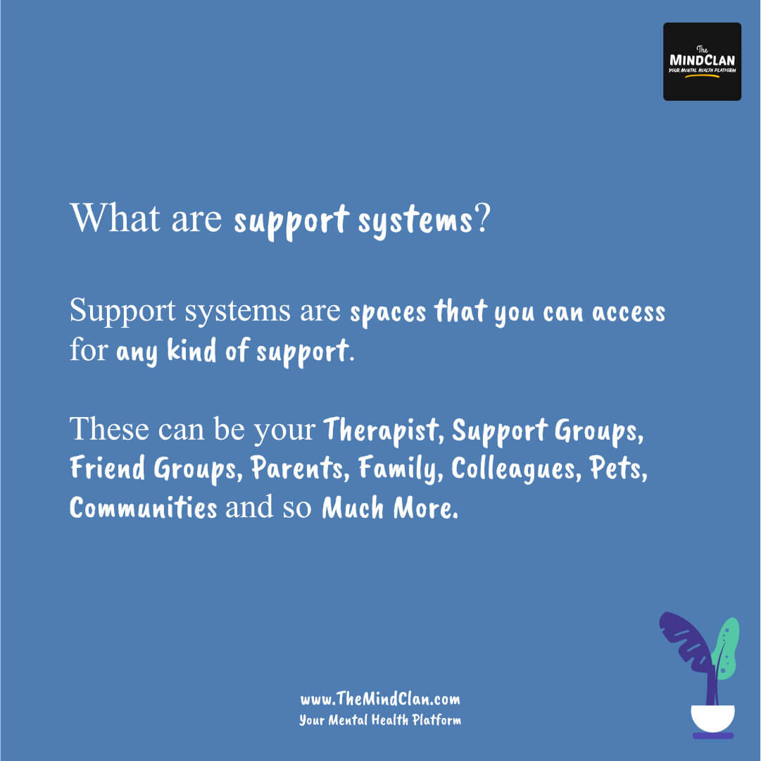 Understanding Support Systems Mental Health Bites TheMindClan