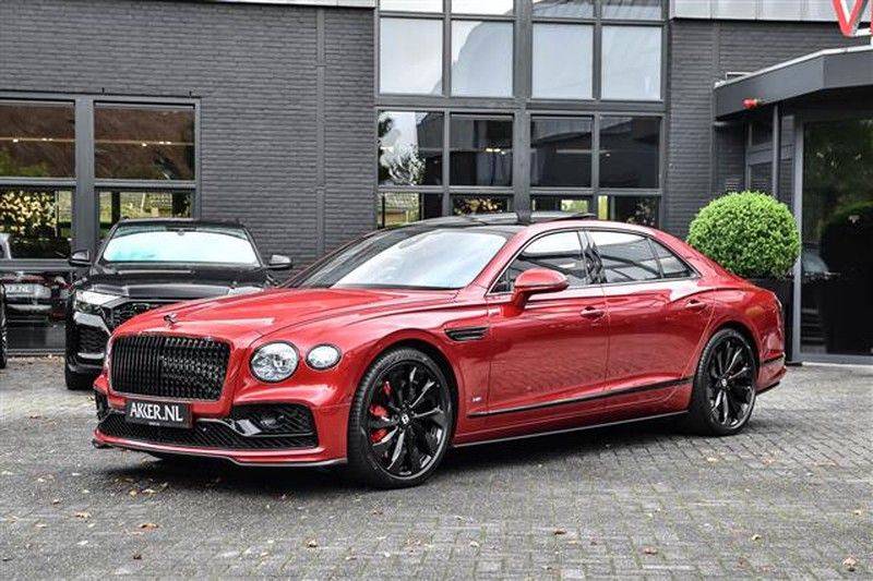 Bentley Flying Spur V8 MULLINER+CARBON+NAIM+4WSTURING+BLACKLIN afbeelding 10