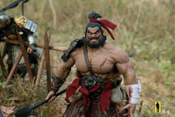 Inflames Toys Three Kingdoms Zhang Yide Bloody Version Outdoor