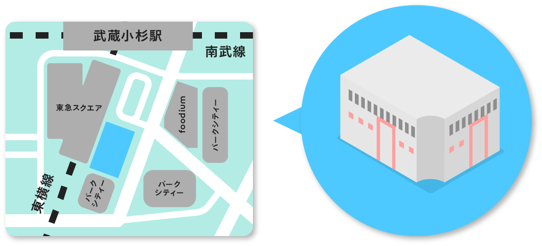 ショップ地図