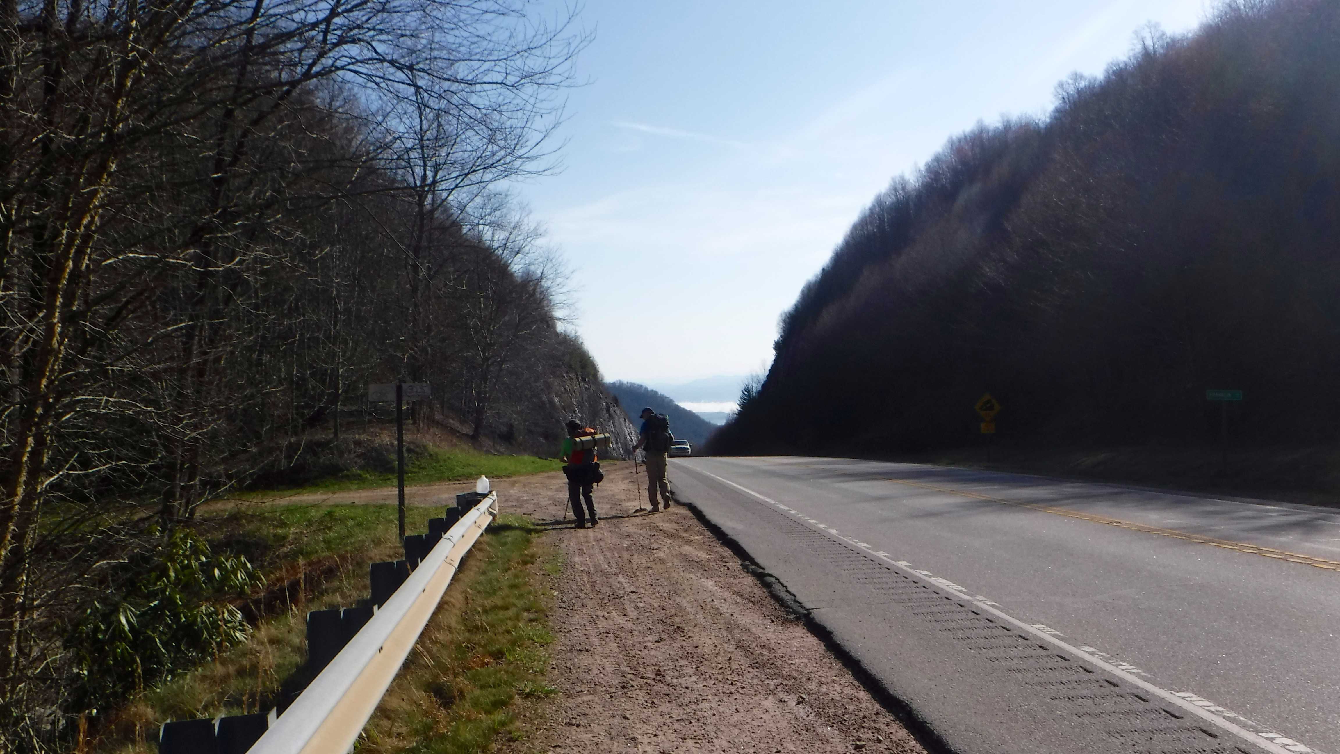 AT 2017 Day 11, Winding Stair Gap to Wayah Shelter Hike with Gravity