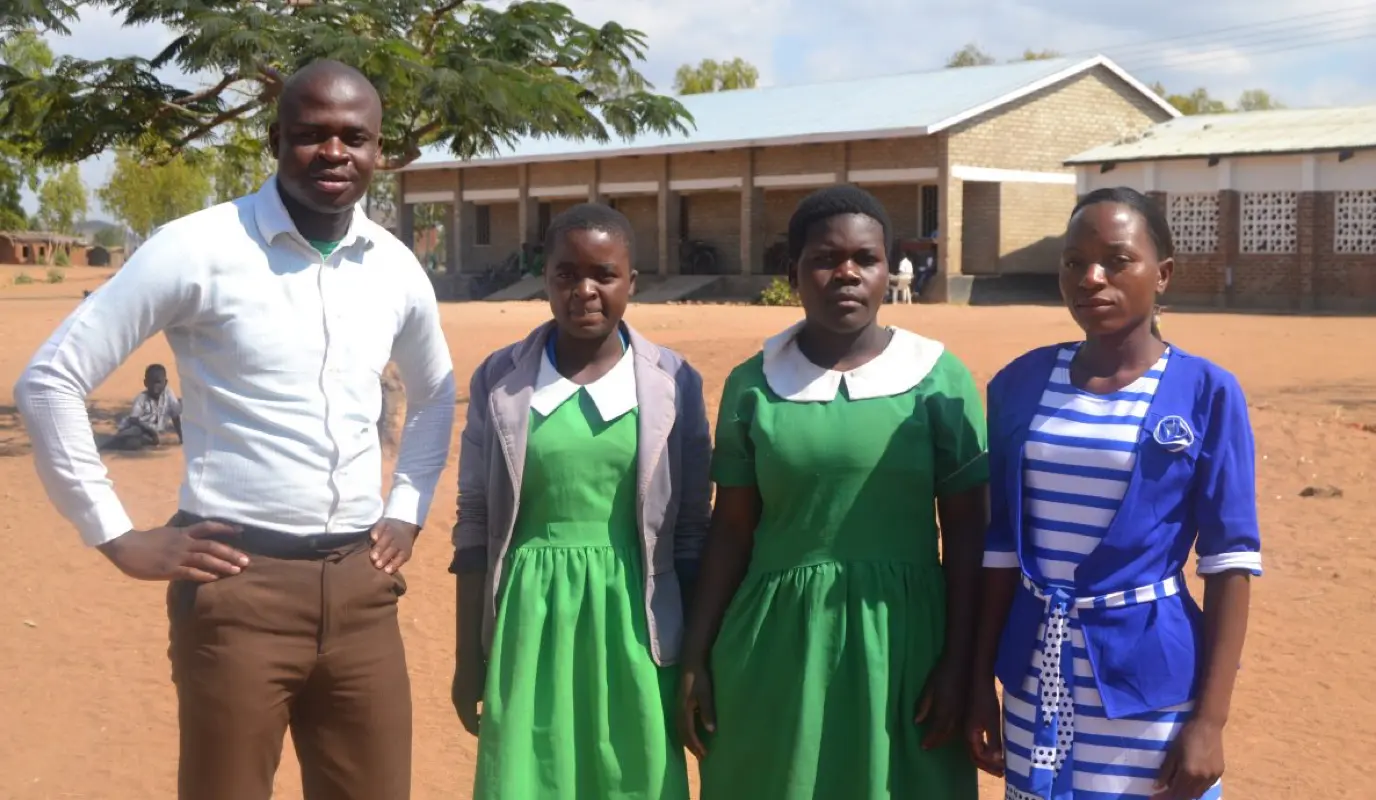 Members of Right to Learn at Dzenje primary school in TA Kaduya, Phalombe.