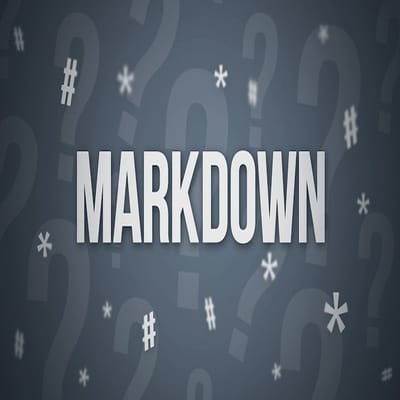 Markdown: Adding extra horizontal space between paragraphs thumbnail