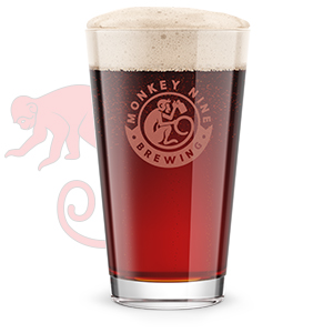 Red Tail Ale Rendering of Monkey 9 Red Tail Ale Beer