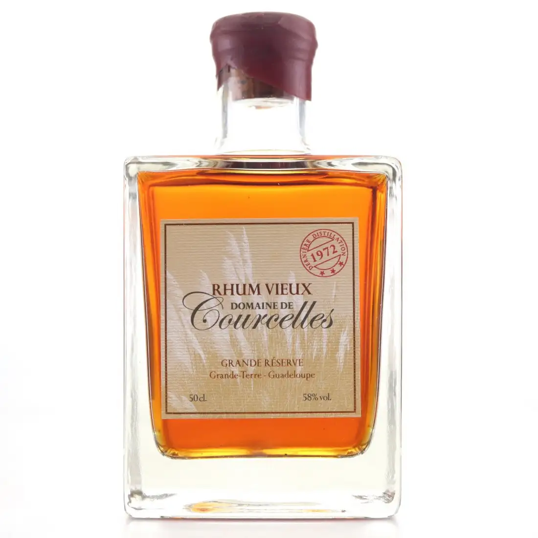 Image of the front of the bottle of the rum Rhum Vieux Édition 2008