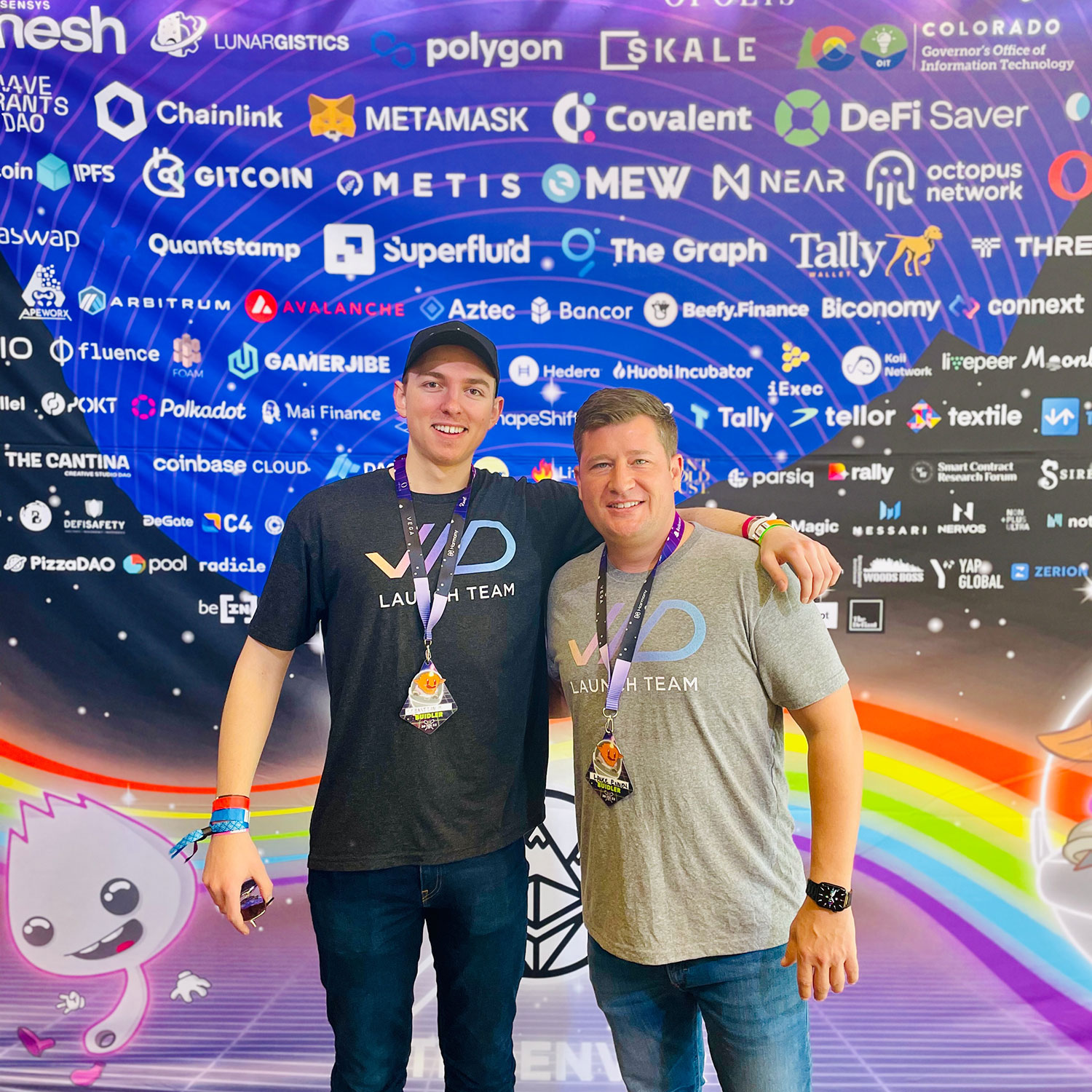 Cerebrum Team Sebastian Mellen and Lance Ennen at Ethdenver