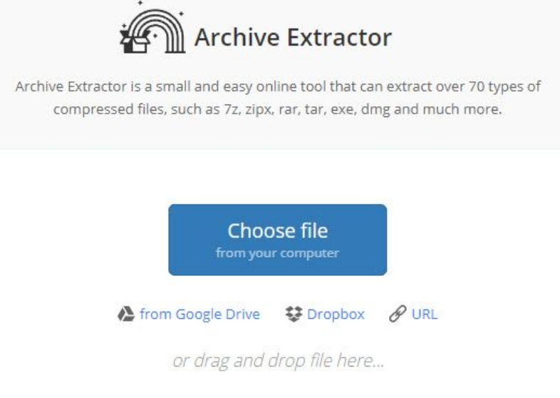 Which Online RAR Extractor Is the Most reasonable?