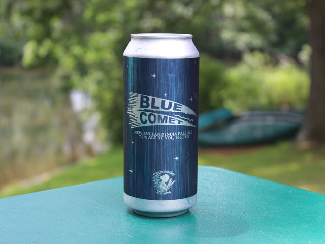 Blue Comet - A New England IPA from Widowmaker Brewing