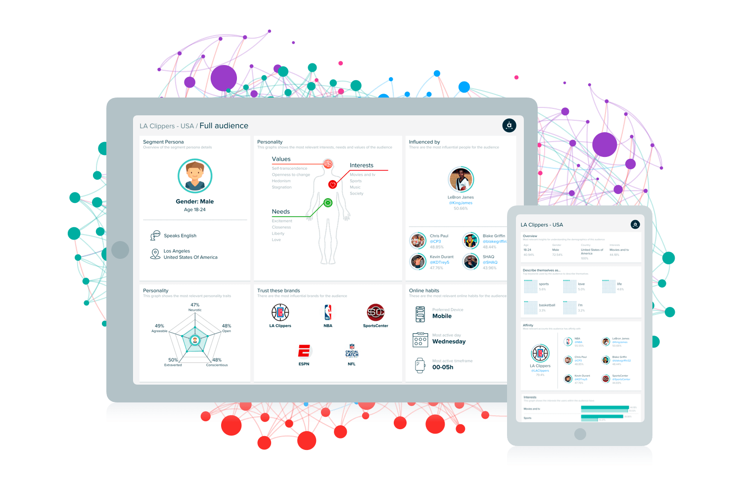 Audiense Insights resume view