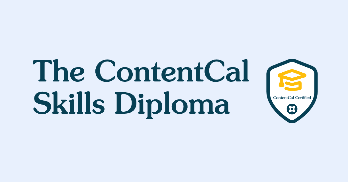 The ContentCal Skills Diploma image
