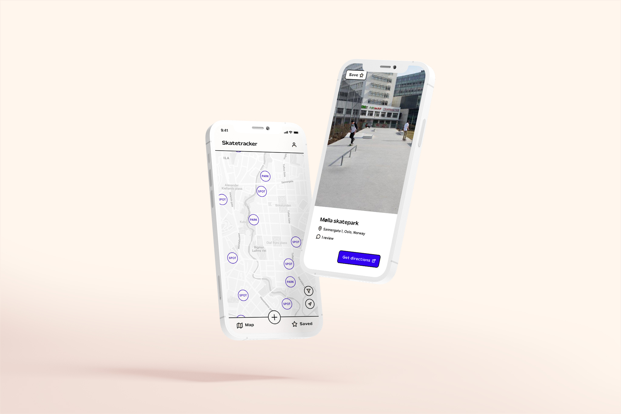 An app for skaters looking for skating spots & routes