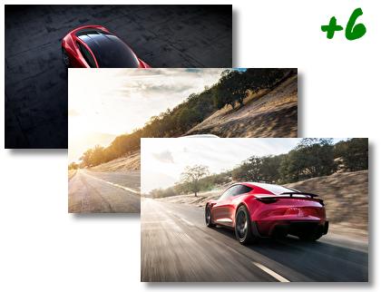 Tesla Roadster V2 theme pack