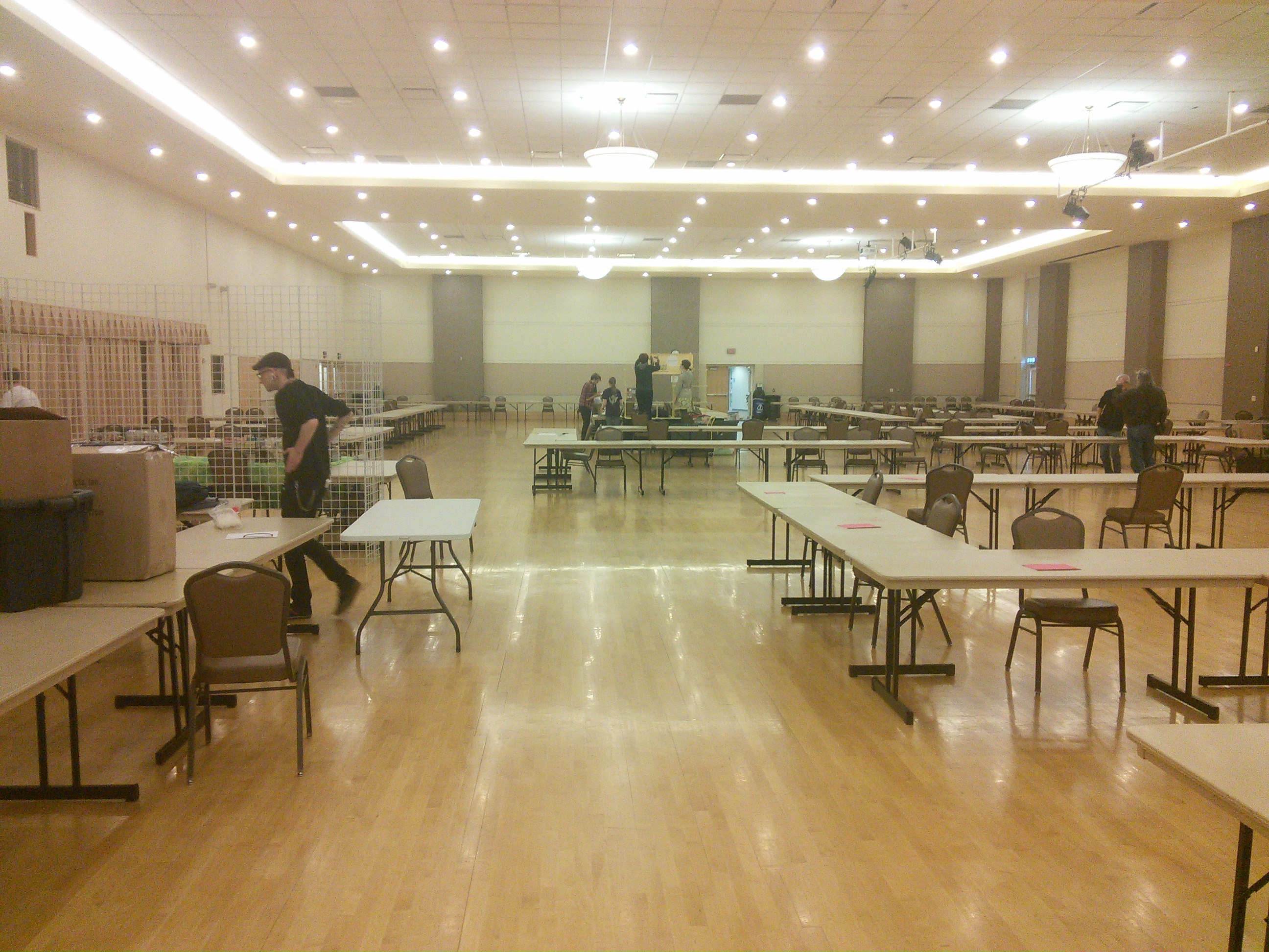 Setting Up Animarathon XIII.