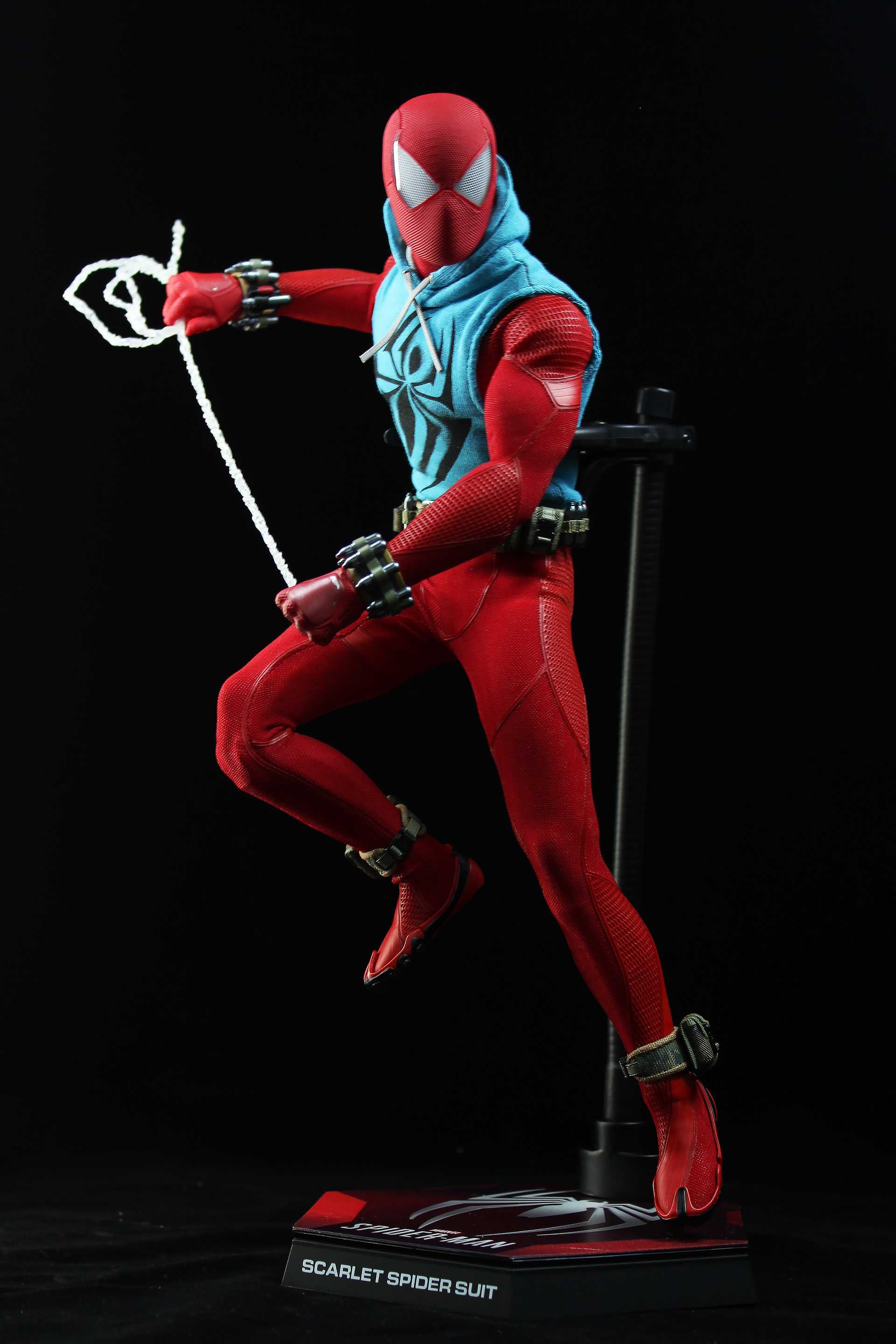 Spider-Man Video Game Masterpiece Scarlet Spider Suit