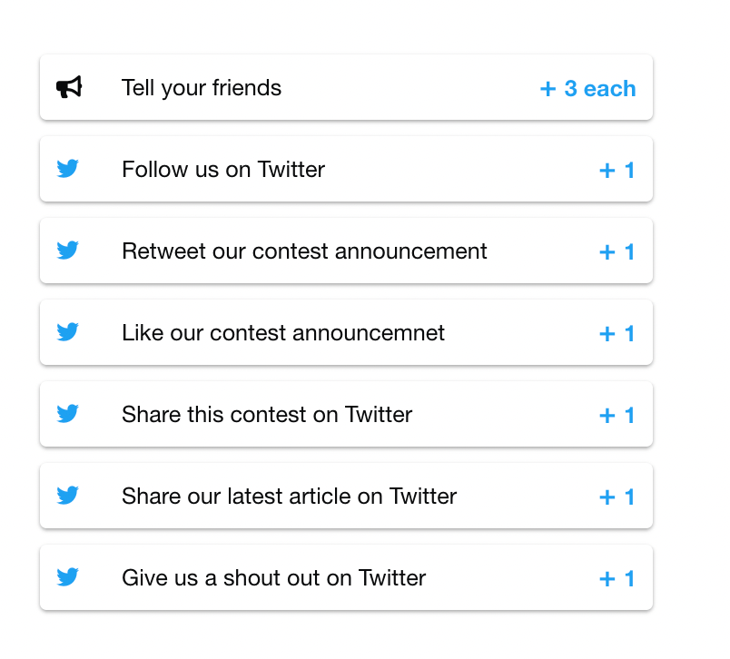 KickoffLabs Twitter actions