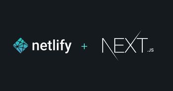 Netlify Logo plus Next JS logo