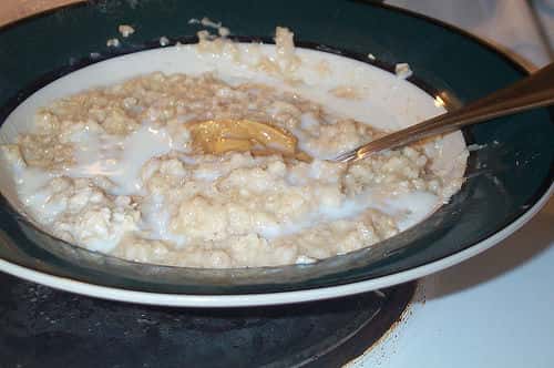 bowl of nourishing gruel