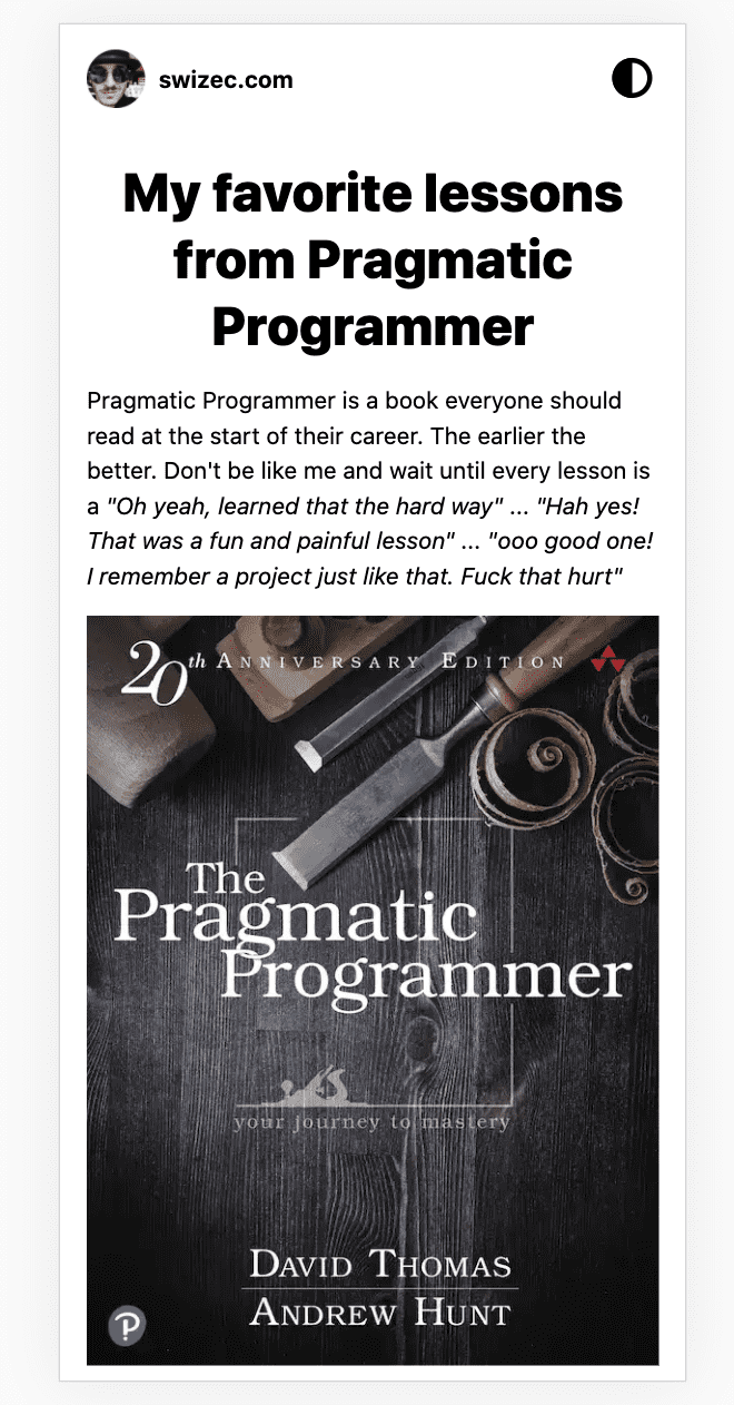 New blog on iPhone X in devtools
