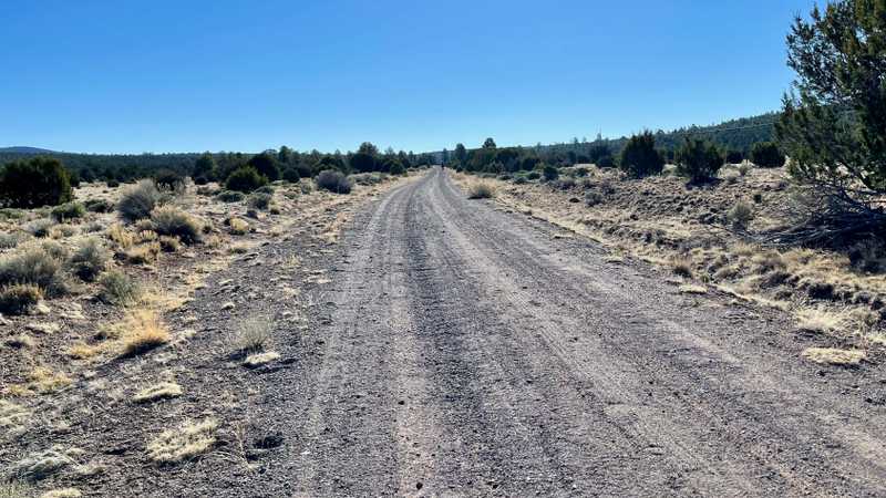 A gravel road