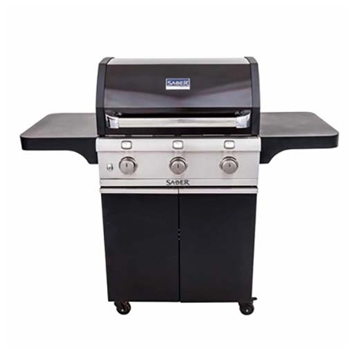BBQ Saber 500 Cast Black